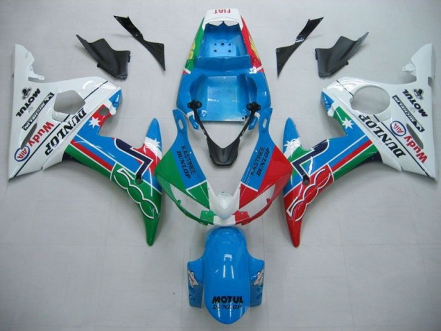 Carénage Moto Yamaha R6 2003-2005 - Multicolore Carénage Moto Yamaha R6 2003-2005 - Multicolore