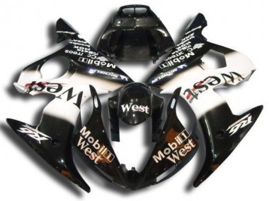 Carénage Moto Yamaha R6 2003-2005 - Noir Mobil West