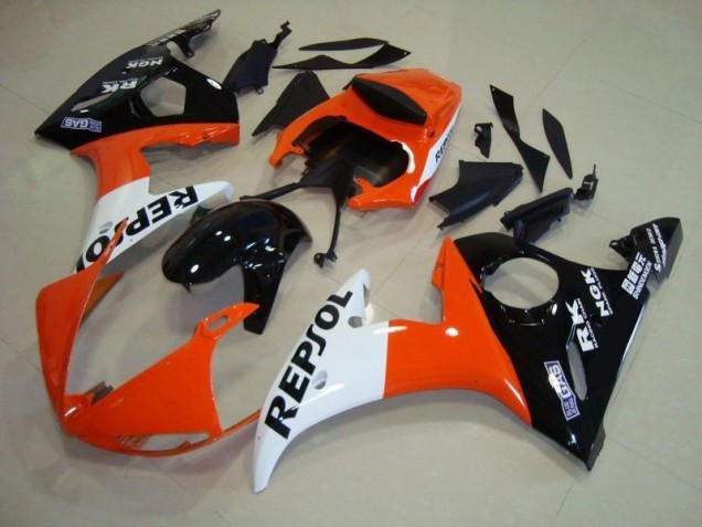 Carrosserie Moto Yamaha R6 2003-2005 - Repsol Carrosserie Moto Yamaha R6 2003-2005 - Repsol