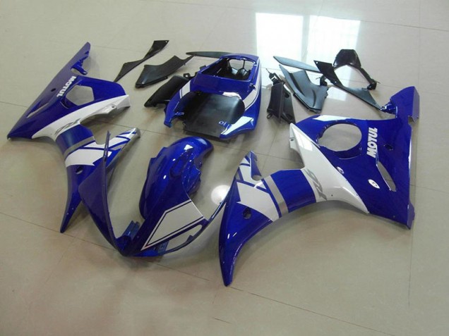 Carénages Moto Yamaha R6 2003-2005 - Bleu Blanc Carénages Moto Yamaha R6 2003-2005 - Bleu Blanc