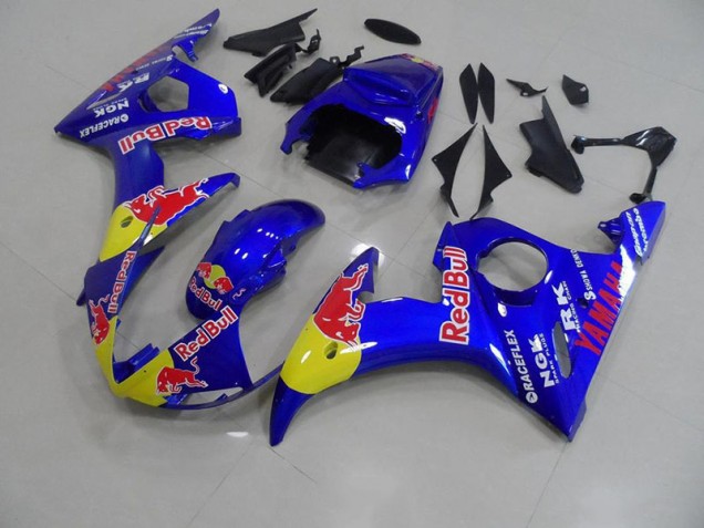 Carénage Moto Yamaha R6 2003-2005 - Red Bull Carénage Moto Yamaha R6 2003-2005 - Red Bull