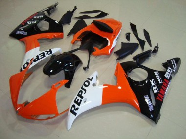 Carénage Moto Yamaha R6 2003-2005 - Repsol