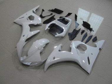 Carénage Moto Yamaha R6 2003-2005 - Blanc No Décalque