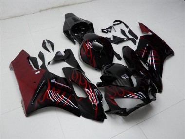 Carrosserie Moto Honda CBR 1000 RR 2004-2005 - Rouge Noir