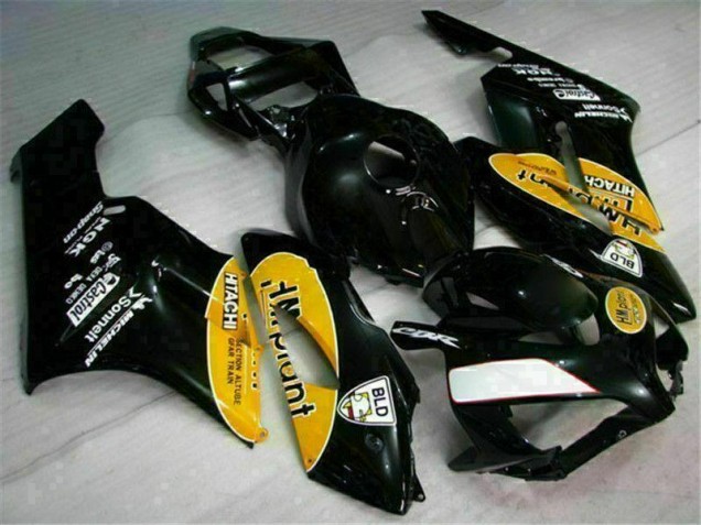 Carénage Moto Honda CBR 1000 RR 2004-2005 - Jaune Noir