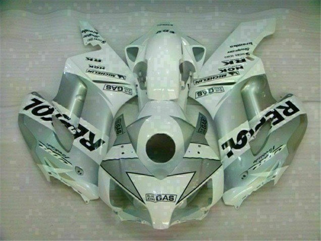 Carénage Moto Honda CBR 1000 RR 2004-2005 - Blanc Argent Repsol Carénage Moto Honda CBR 1000 RR 2004-2005 - Blanc Argent Repsol