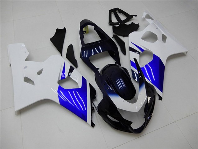 Carénage Moto Suzuki GSXR 600 / 750 K4 2004-2005 - Blanc Bleu Carénage Moto Suzuki GSXR 600 / 750 K4 2004-2005 - Blanc Bleu