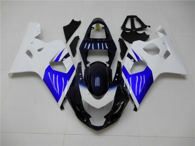 Carénage Moto Suzuki GSXR 600 / 750 K4 2004-2005 - Blanc Bleu Carénage Moto Suzuki GSXR 600 / 750 K4 2004-2005 - Blanc Bleu