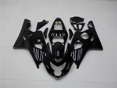 Carénage Moto Suzuki GSXR 600 / 750 K4 2004-2005 - Noir Brillant