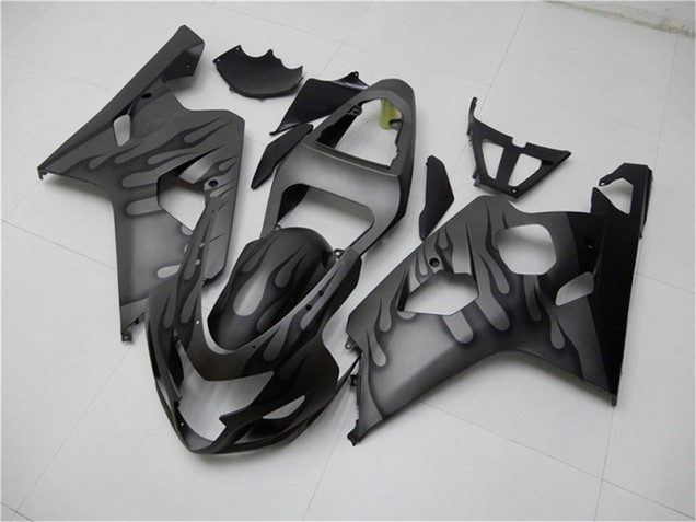 Carénage Moto Suzuki GSXR 600 / 750 K4 2004-2005 - Noir Gris Carénage Moto Suzuki GSXR 600 / 750 K4 2004-2005 - Noir Gris