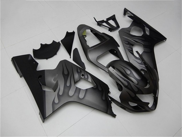 Carénage Moto Suzuki GSXR 600 / 750 K4 2004-2005 - Noir Gris Carénage Moto Suzuki GSXR 600 / 750 K4 2004-2005 - Noir Gris