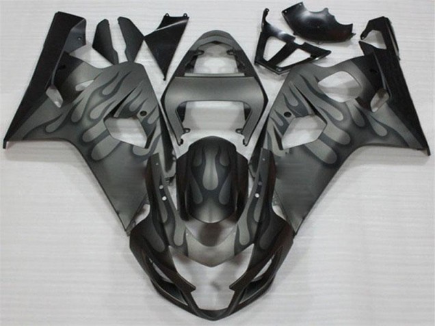 Carénage Moto Suzuki GSXR 600 / 750 K4 2004-2005 - Noir Gris Carénage Moto Suzuki GSXR 600 / 750 K4 2004-2005 - Noir Gris