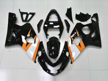 Carénage Moto Suzuki GSXR 600 / 750 K4 2004-2005 - Orange Noir