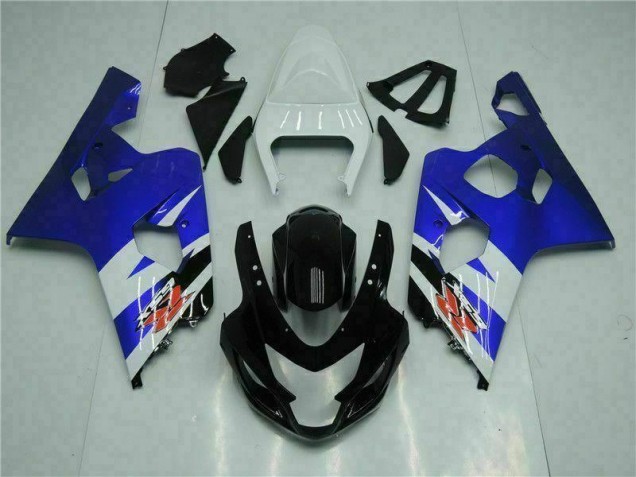 Kit Carénages Motos Complet Suzuki GSXR 600 / 750 K4 2004-2005 - Bleu Noir Kit Carénages Motos Complet Suzuki GSXR 600 / 750 K4 2004-2005 - Bleu Noir
