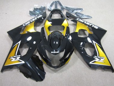 Carénage Moto Suzuki GSXR 600 K4 2004-2005 - Noir Jaune