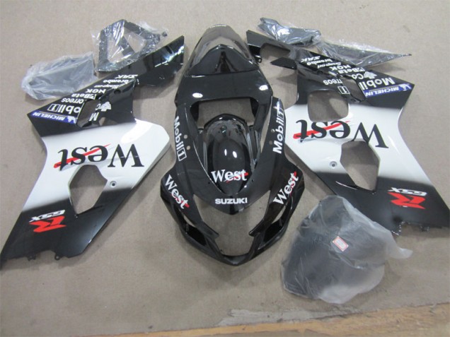 Carénage Moto Suzuki GSXR 600 K4 2004-2005 - Noir West Carénage Moto Suzuki GSXR 600 K4 2004-2005 - Noir West