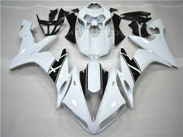 Carénage Moto Yamaha R1 2004-2006 - Blanc Noir Carénage Moto Yamaha R1 2004-2006 - Blanc Noir