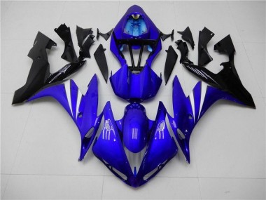 Carénage Moto Yamaha R1 2004-2006 - Bleu Noir