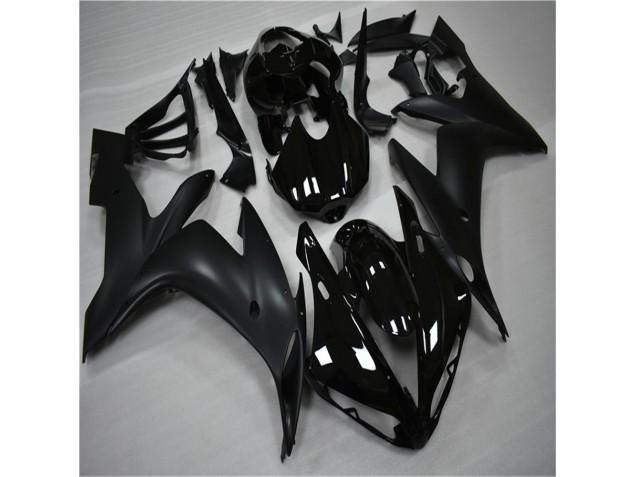 Carénage Moto Yamaha R1 2004-2006 - Brillant Noir Mat Carénage Moto Yamaha R1 2004-2006 - Brillant Noir Mat