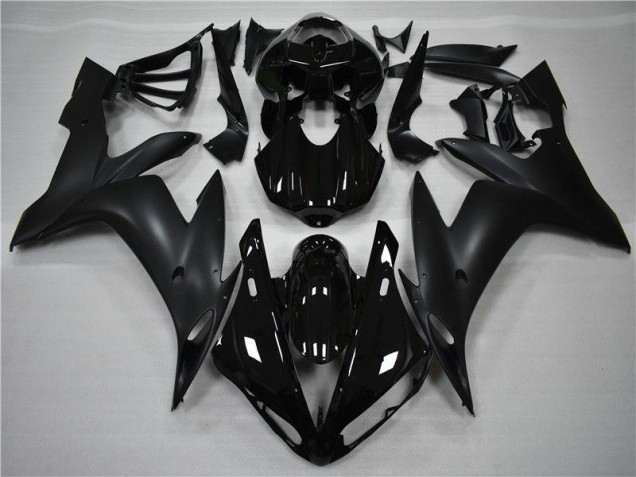 Carénage Moto Yamaha R1 2004-2006 - Brillant Noir Mat Carénage Moto Yamaha R1 2004-2006 - Brillant Noir Mat