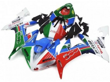 Carénage Moto Yamaha R1 2004-2006 - Vert Rouge Bleu Blanc