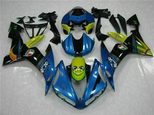 Carrosserie Moto Yamaha R1 2004-2006 - Bleu Carrosserie Moto Yamaha R1 2004-2006 - Bleu