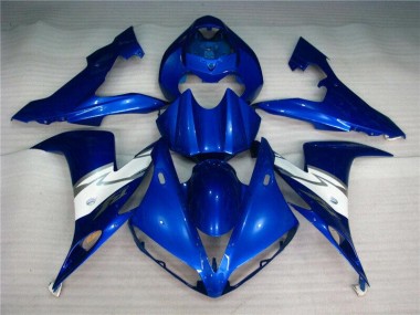 Carénages Moto Yamaha R1 2004-2006 - Bleu Blanc