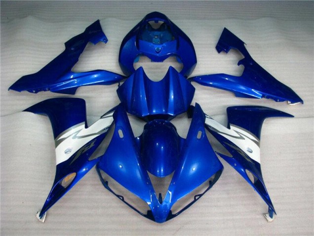 Carénages Moto Yamaha R1 2004-2006 - Bleu Blanc Carénages Moto Yamaha R1 2004-2006 - Bleu Blanc