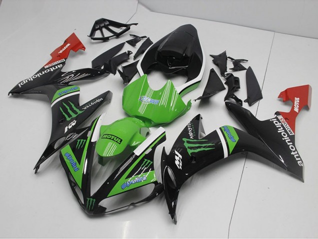Carénage Moto Yamaha R1 2004-2006 - Monster Vert Carénage Moto Yamaha R1 2004-2006 - Monster Vert