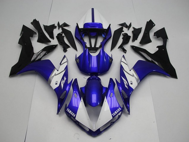 Kit Carénages Motos Complet Yamaha R1 2004-2006 - Bleu Noir Kit Carénages Motos Complet Yamaha R1 2004-2006 - Bleu Noir