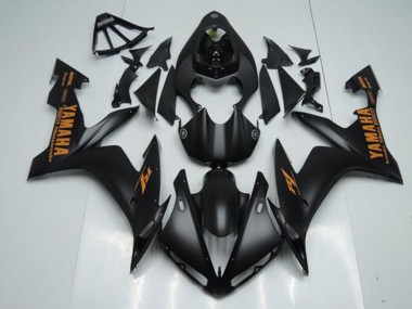 Carénage Moto Yamaha R1 2004-2006 - Rouge Noir Mat Orange