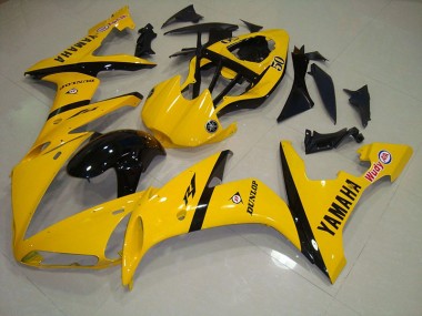 Carénage Moto Yamaha R1 2004-2006 - Jaune Noir