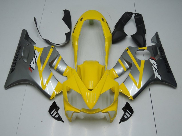 Carrosserie Moto Honda CBR 600 F4i 2004-2007 - Jaune Gris Carrosserie Moto Honda CBR 600 F4i 2004-2007 - Jaune Gris