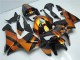 Kit Carénages Motos Honda CBR 600 RR 2005-2006 - Orange Noir Kit Carénages Motos Honda CBR 600 RR 2005-2006 - Orange Noir