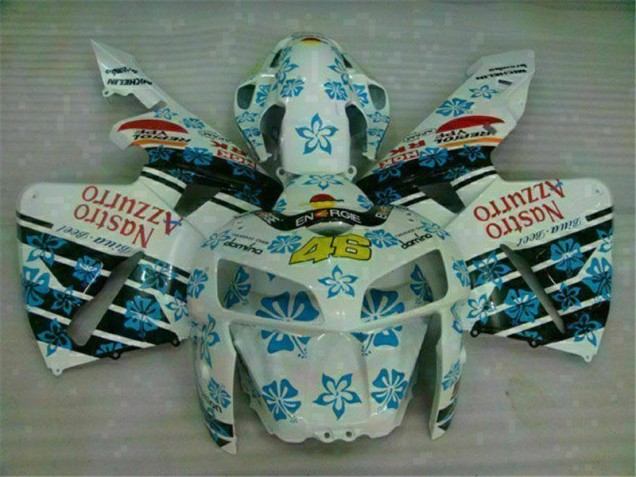 Carénages Moto Honda CBR 600 RR 2005-2006 - Blanc Bleu Nastro Azzurro 46 Carénages Moto Honda CBR 600 RR 2005-2006 - Blanc Bleu Nastro Azzurro 46