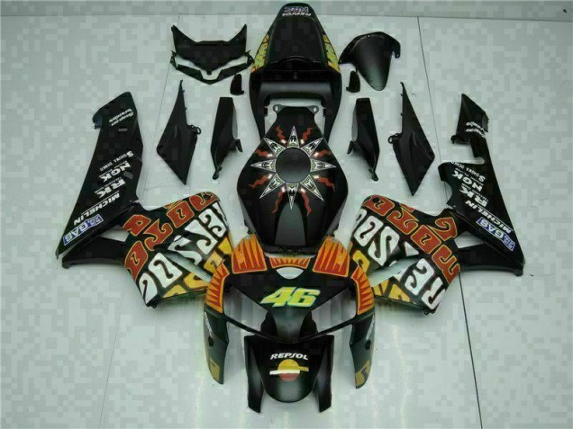 Carénage Moto ABS Honda CBR 600 RR 2005-2006 - Noir Carénage Moto ABS Honda CBR 600 RR 2005-2006 - Noir
