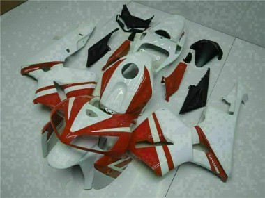 Carénages Moto Honda CBR 600 RR 2005-2006 - Blanc Rouge