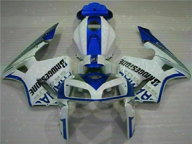 Carrosserie Moto Honda CBR 600 RR 2005-2006 - Blanc Bleu Carrosserie Moto Honda CBR 600 RR 2005-2006 - Blanc Bleu
