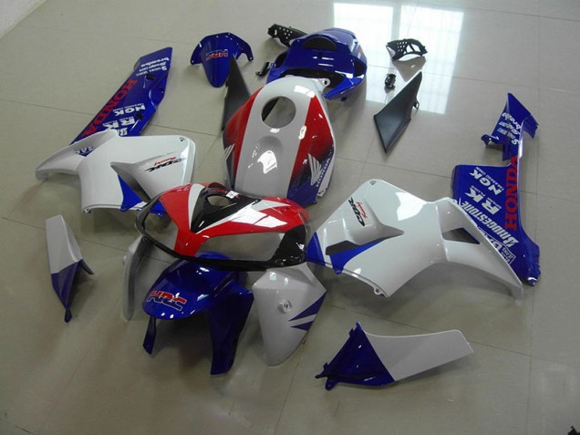 Carénage Moto Honda CBR 600 RR 2005-2006 - Blanc Bleu Rouge HRC Carénage Moto Honda CBR 600 RR 2005-2006 - Blanc Bleu Rouge HRC