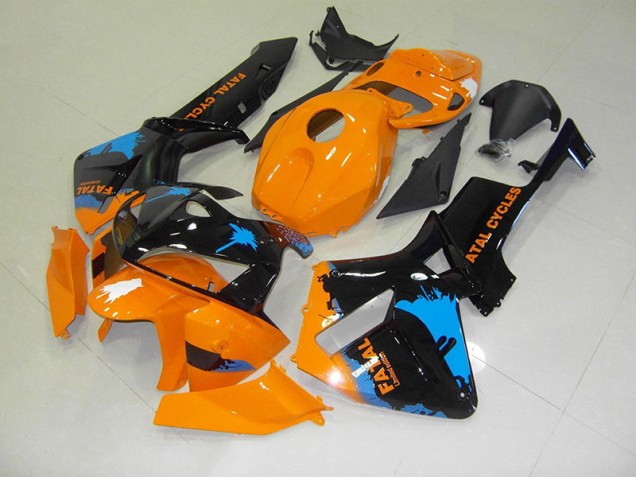 Carrosserie Moto Honda CBR 600 RR 2005-2006 - Orange Noir Carrosserie Moto Honda CBR 600 RR 2005-2006 - Orange Noir