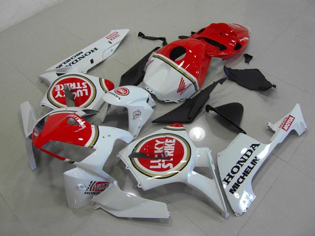 Carénage Moto Honda CBR 600 RR 2005-2006 - Blanc Nacré Lucky Strike Carénage Moto Honda CBR 600 RR 2005-2006 - Blanc Nacré Lucky Strike