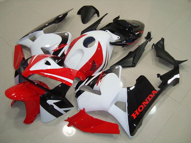 Carénage Moto Honda CBR 600 RR 2005-2006 - Rouge Blanc Noir Carénage Moto Honda CBR 600 RR 2005-2006 - Rouge Blanc Noir