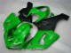 Carénage Moto ZX6R 2005-2006 - Vert Noir Mat