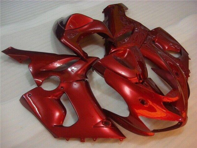 Carénage Moto ZX6R 2005-2006 - Rouge