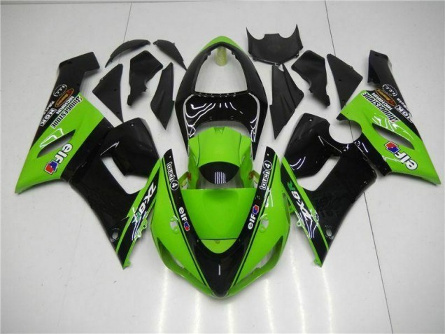 Carrosserie Moto ZX6R 2005-2006 - Vert Carrosserie Moto ZX6R 2005-2006 - Vert