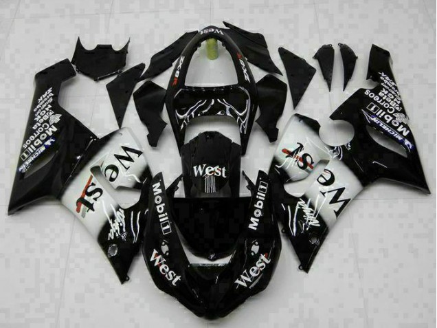 Carénage Moto ZX6R 2005-2006 - Noir Carénage Moto ZX6R 2005-2006 - Noir