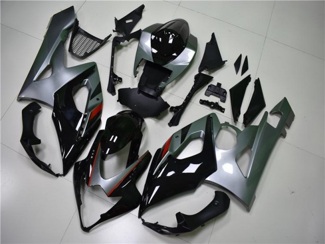 Carénage Moto Suzuki GSXR 1000 K5 2005-2006 - Noir Argent Carénage Moto Suzuki GSXR 1000 K5 2005-2006 - Noir Argent