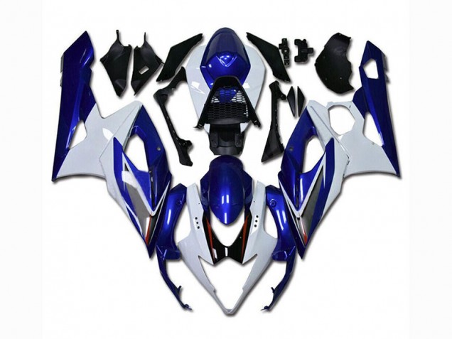 Carrosserie Moto Suzuki GSXR 1000 K5 2005-2006 - Blanc Bleu Carrosserie Moto Suzuki GSXR 1000 K5 2005-2006 - Blanc Bleu