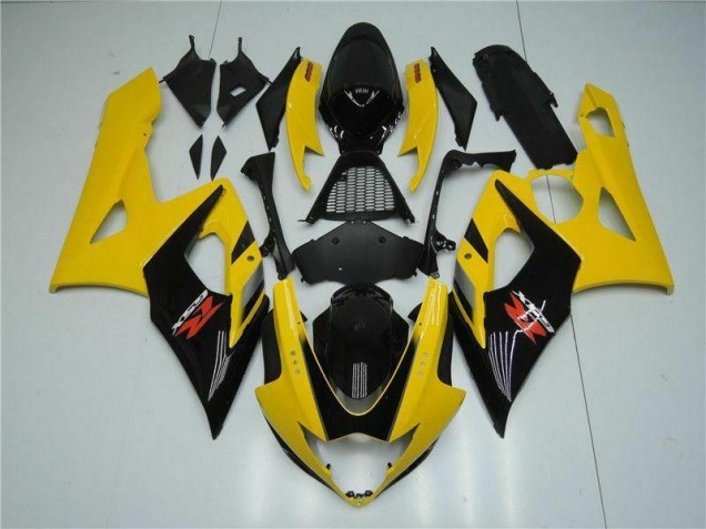 Carénage Moto Suzuki GSXR 1000 K5 2005-2006 - Jaune Carénage Moto Suzuki GSXR 1000 K5 2005-2006 - Jaune