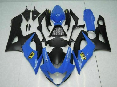 Kit Carénages Motos Suzuki GSXR 1000 K5 2005-2006 - Bleu Noir
